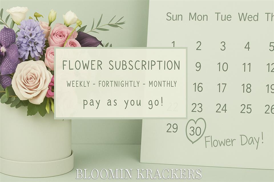 Flower Subscription Service Warminster Wiltshire